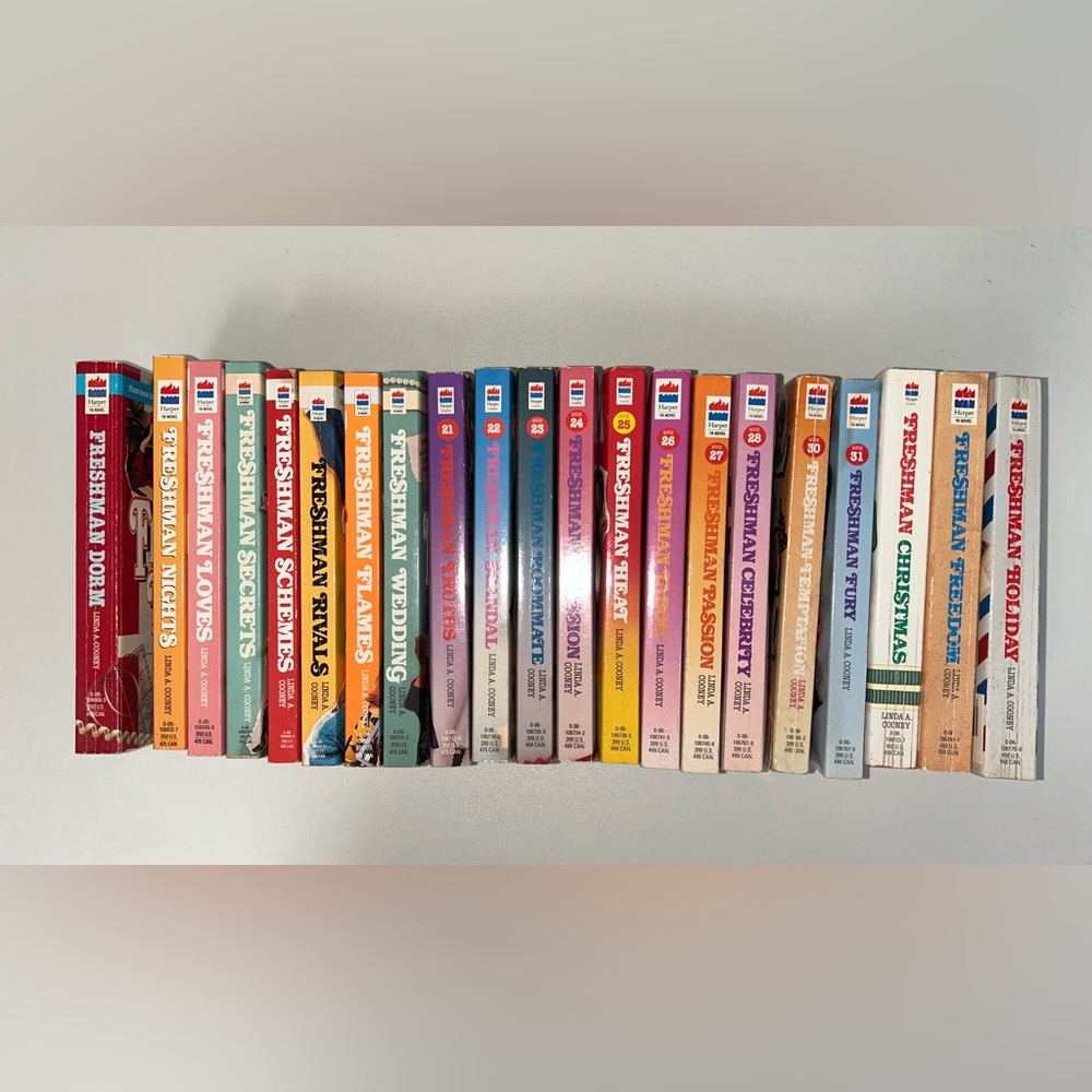Freshman Dorm Lot of 21 Books by Linda A Cooney